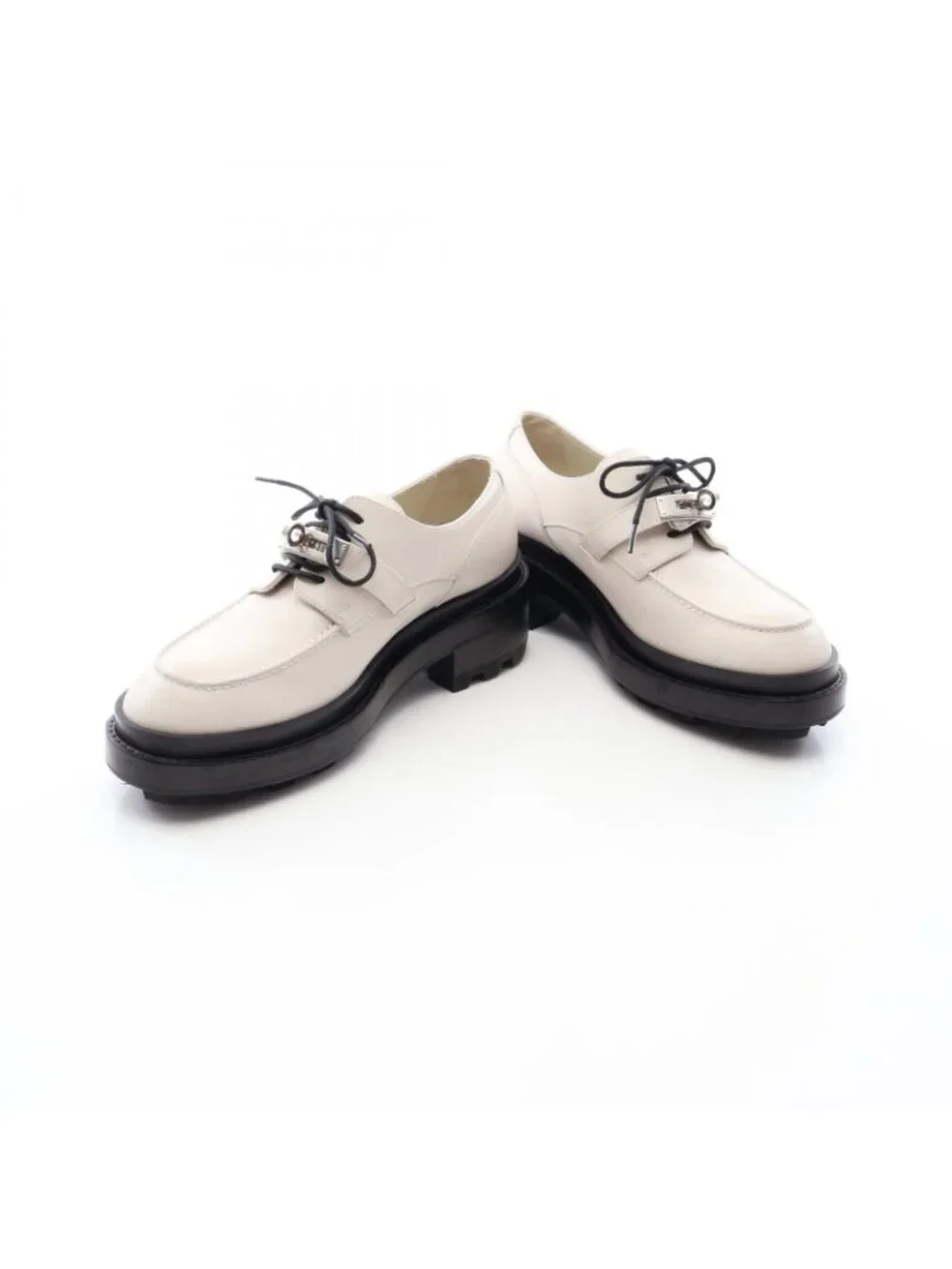 Hermes Loafers First Kelly Buckle Leather